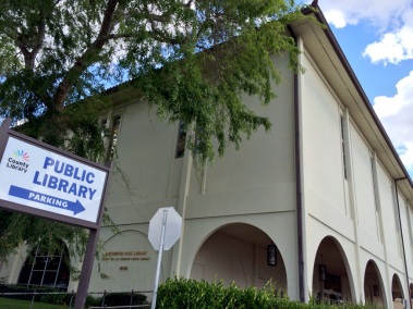 Huntington Park Library. An LA County Library branch, it opened in 1970 as San Antonio Regional Library.