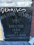 HP's and HLP's masonic temples were built the same year.