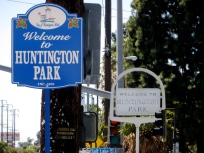 Huntington Park border.